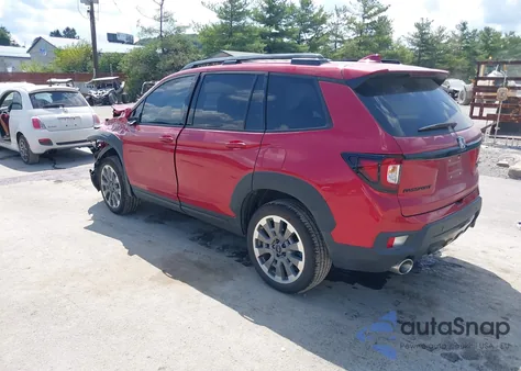 2025 Honda Passport Awd Black из США, поврежденный, VIN 5FNYF8H89SB013246